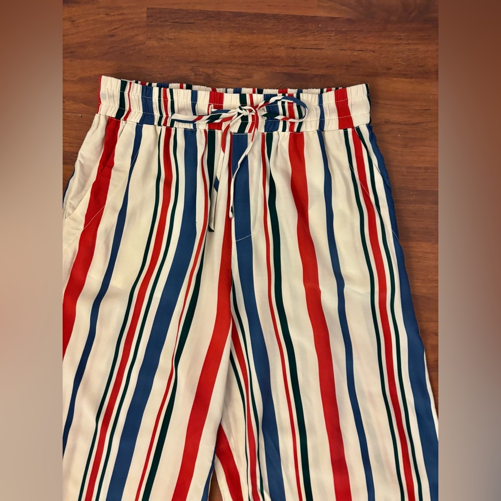 NWT Emerson Fry Sharon Pants Striped Wide Leg Pants XS